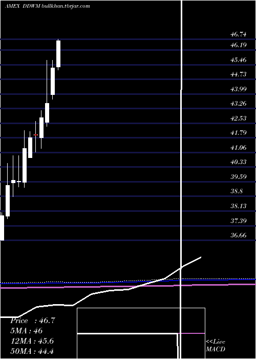  monthly chart WisdomtreeDynamic