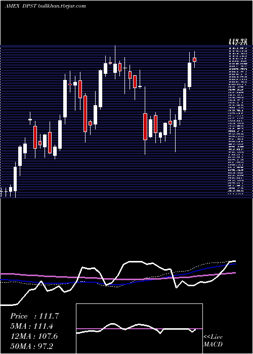 weekly chart DirexionDaily
