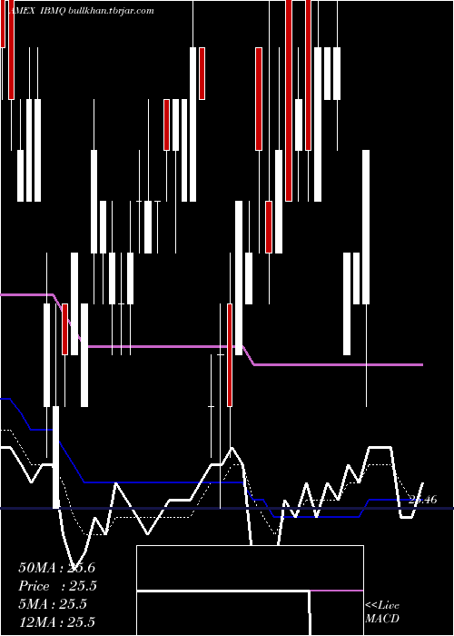  Daily chart IsharesIbonds