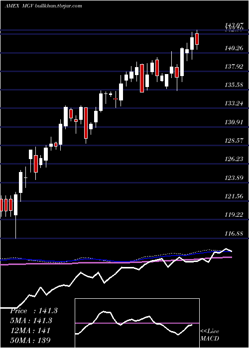  weekly chart Megacap300