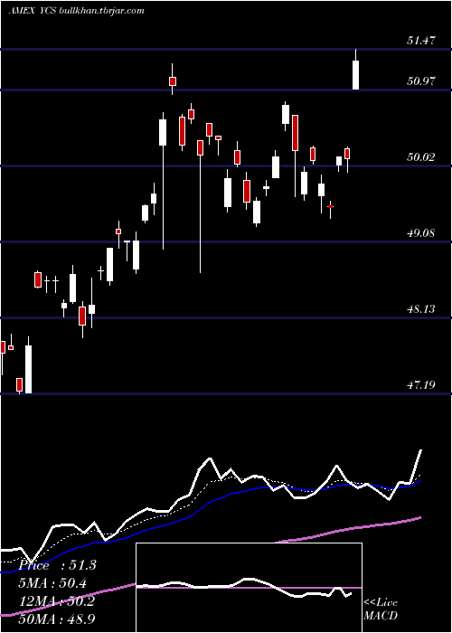  Daily chart UltrashortYen