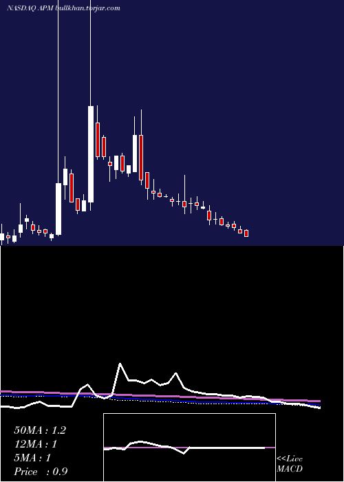  weekly chart AptorumGroup