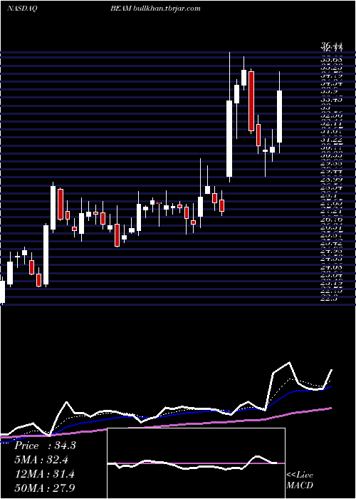  Daily chart BeamTherapeutics