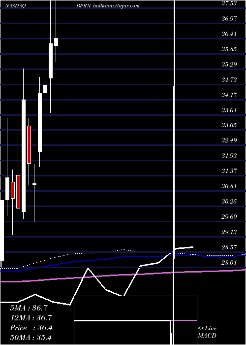  monthly chart BankPrinceton