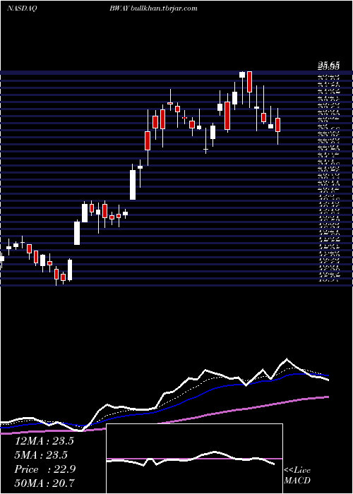  Daily chart BrainswayAdr