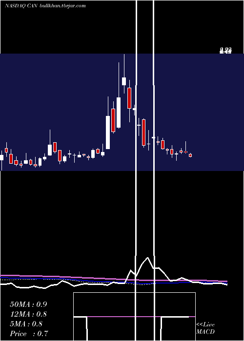  weekly chart CanaanInc