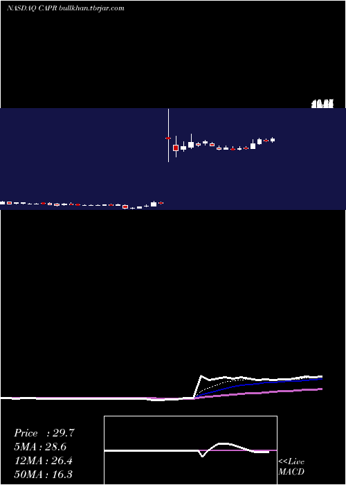  Daily chart CapricorTherapeutics