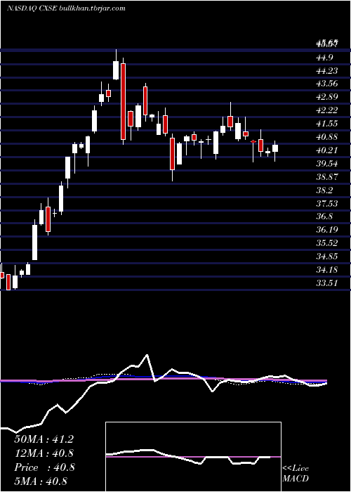  weekly chart WisdomtreeChina