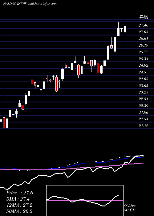  weekly chart PacerEmerging