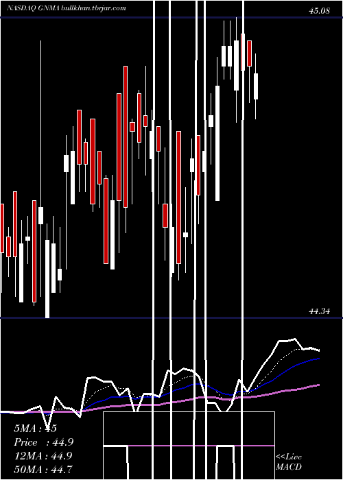  Daily chart IsharesGnma