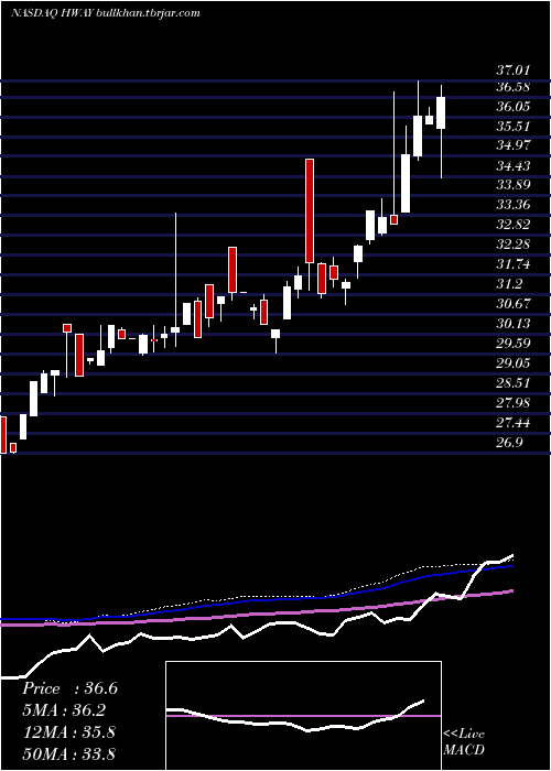  weekly chart HealthwaysInc