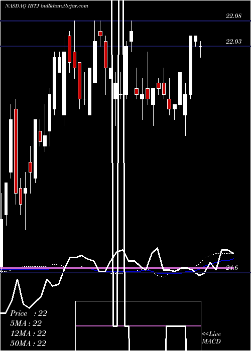  weekly chart IsharesIbonds