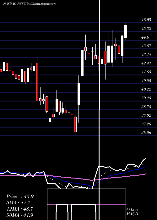  Daily chart NapcoSecurity