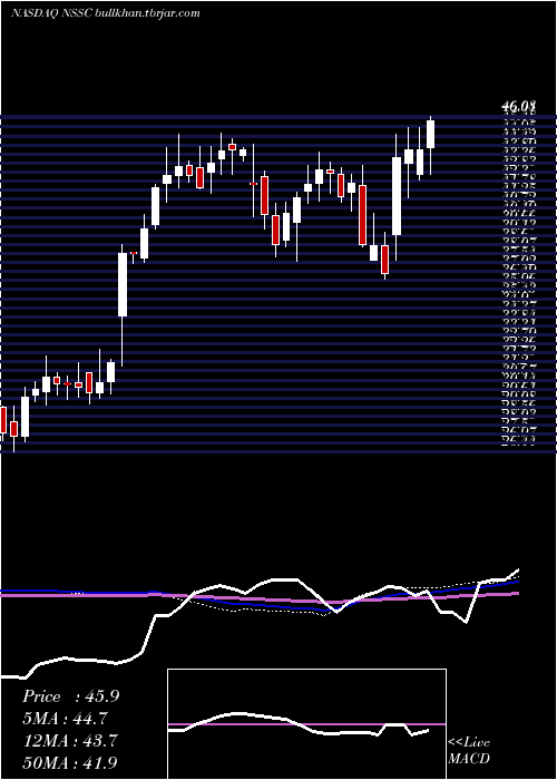  weekly chart NapcoSecurity