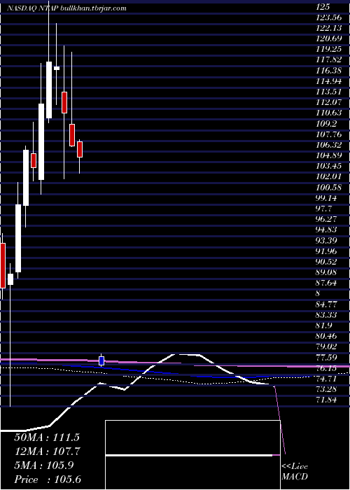  monthly chart NetappInc