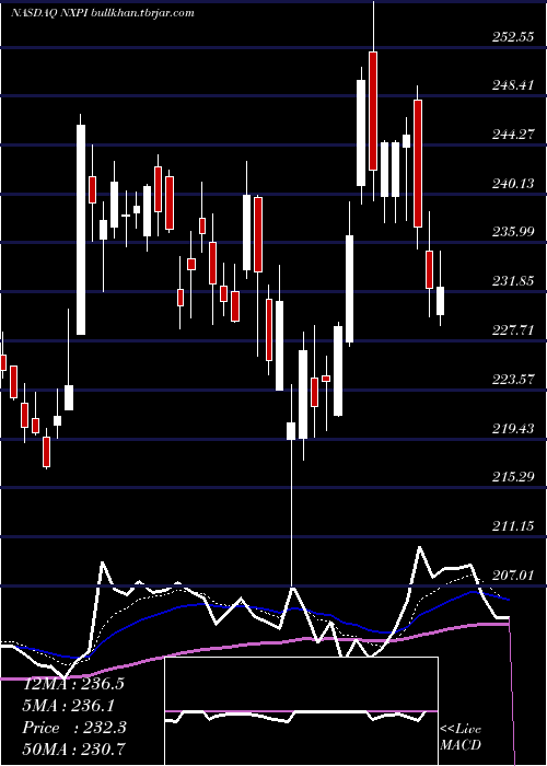  Daily chart NxpSemiconductors