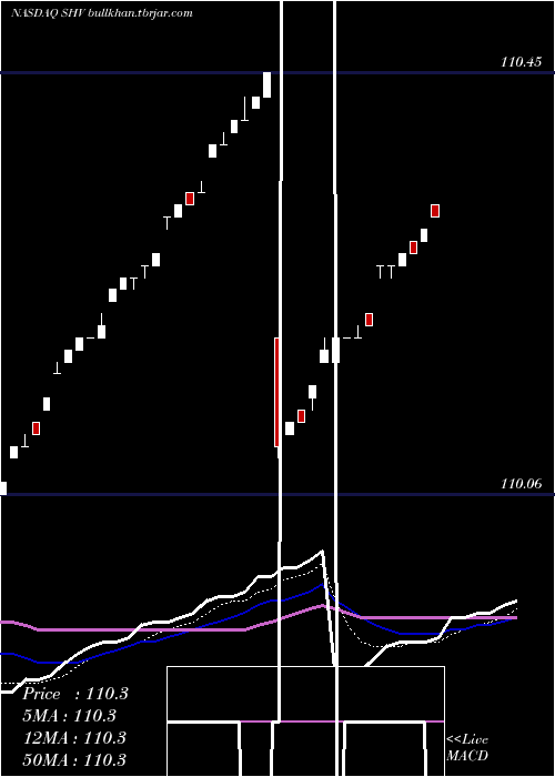  Daily chart IsharesShort