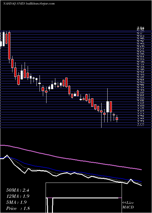  Daily chart SenestechInc