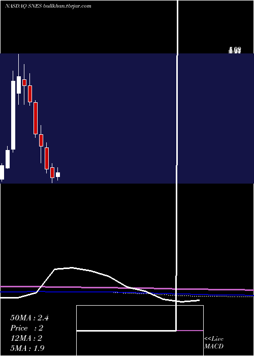  monthly chart SenestechInc