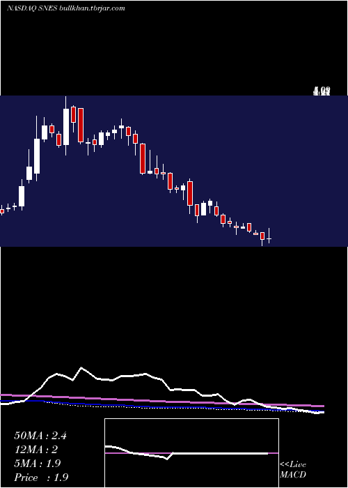  weekly chart SenestechInc
