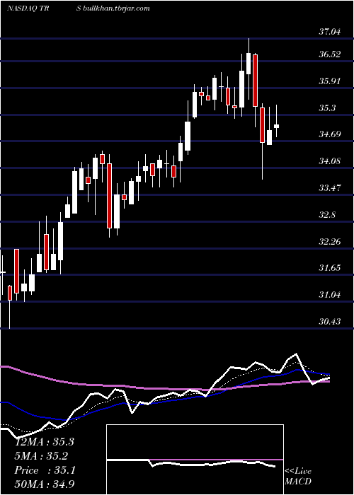  Daily chart TrimasCorporation