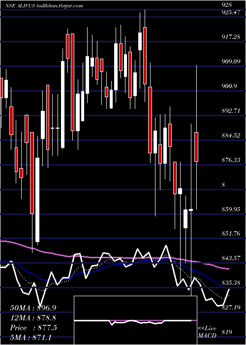  Daily chart AlivusLife