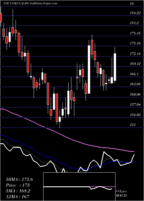  Daily chart GokulAgro
