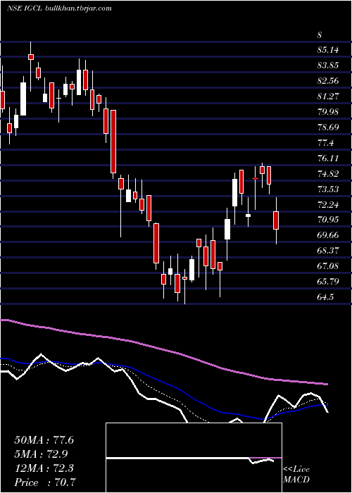  Daily chart IndogulfCropsciences