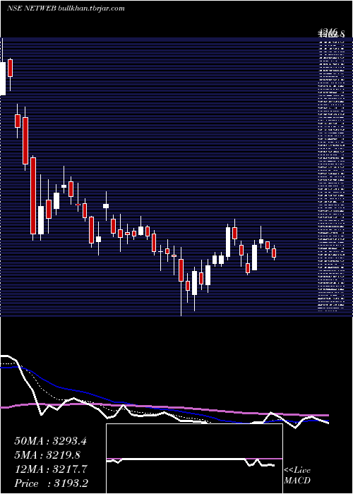  Daily chart NetwebTech