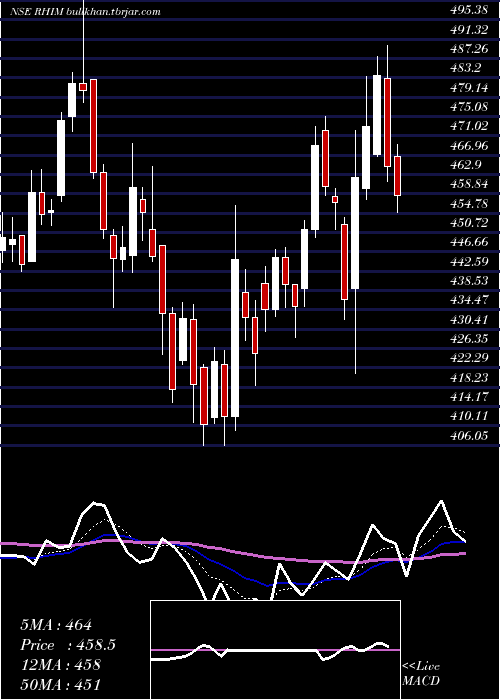  Daily chart RhiMagnesita
