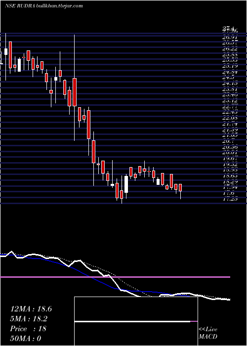  Daily chart RudraGlobal