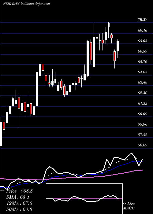  Daily chart EastmanChemical