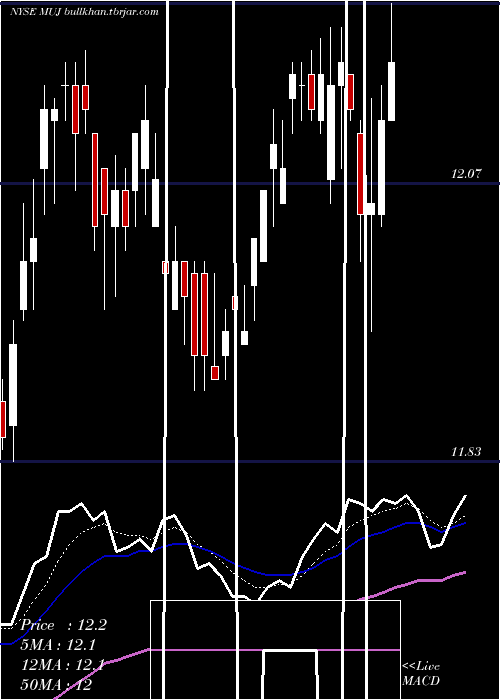  Daily chart BlackrockMuniholdings