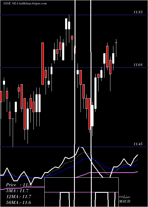  Daily chart NuveenAmt