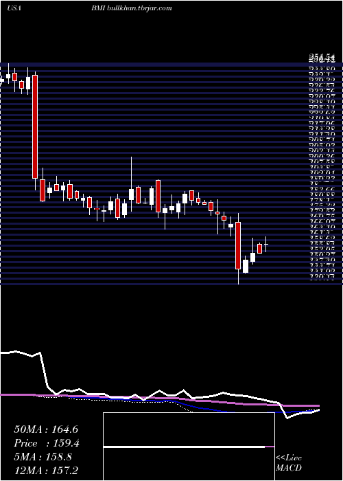  weekly chart BadgerMeter