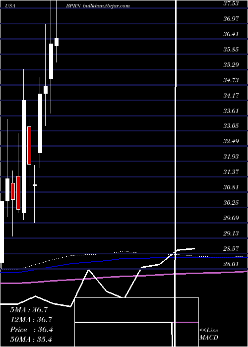  monthly chart BankPrinceton