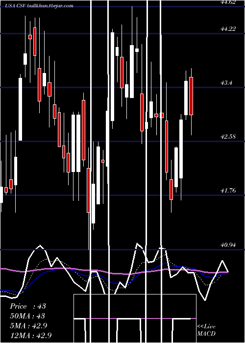  Daily chart CarriageServices