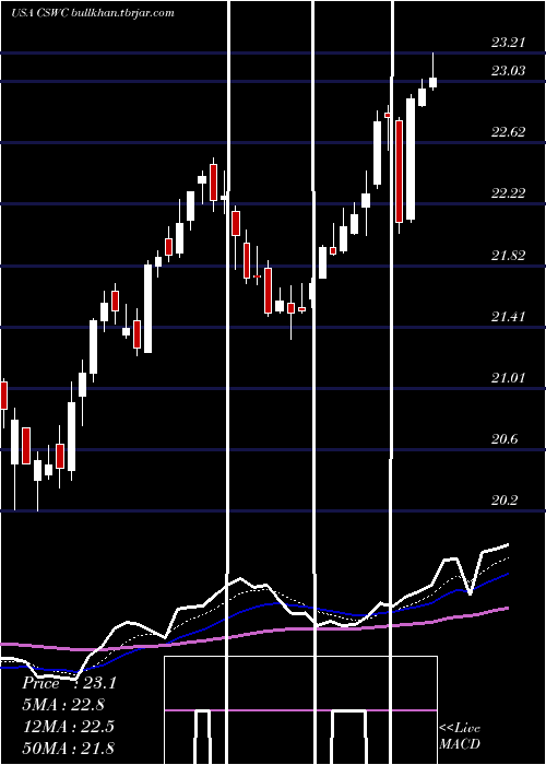  Daily chart CapitalSouthwest