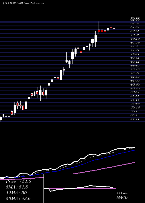  Daily chart DarlingIngredients
