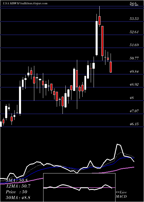  Daily chart MercantileBank