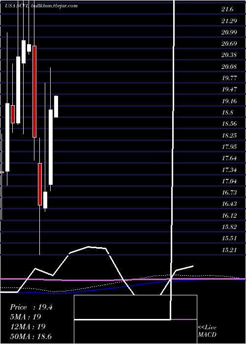  monthly chart ShoeCarnival