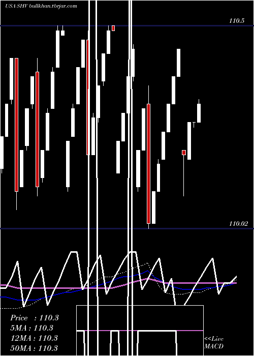  weekly chart IsharesShort