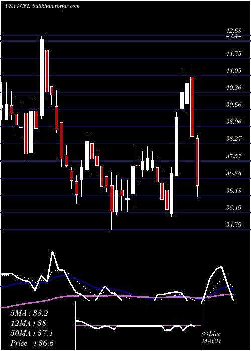  Daily chart VericelCorporation