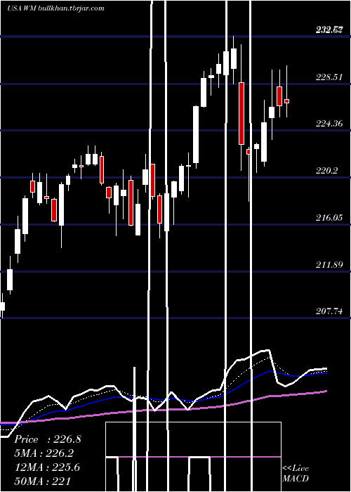  Daily chart WasteManagement